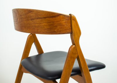 Model 71 dining chairs henning kjaernulf boltinge stolefabrik vintagechairs