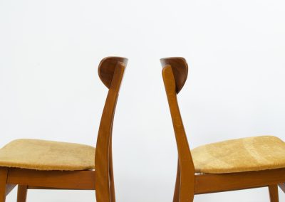 Farstrup 210 dining chairs vintage teak danish