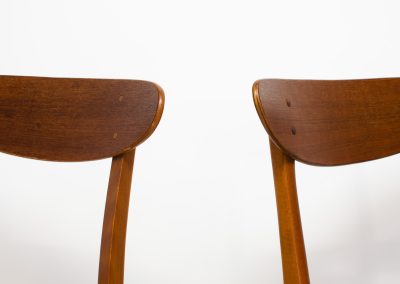 Farstrup 210 dining chairs vintage teak danish