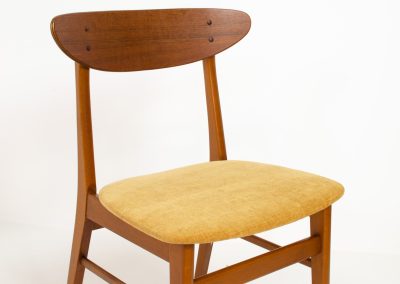 Farstrup 210 dining chairs vintage teak danish
