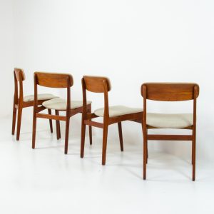 vintage dining chairs danish teak
