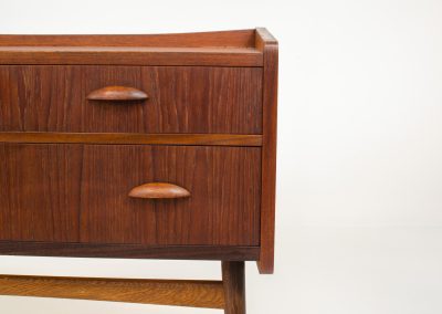 vintage entry cabinet chest of drawers danish modern vintage
