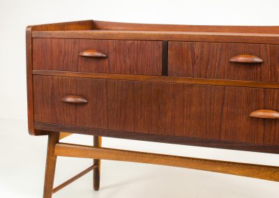 vintage entry cabinet chest of drawers danish modern vintage