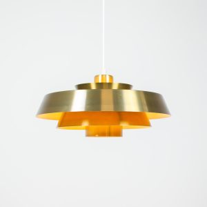 Nova pendant light jo hammer borg fog & mørup brass