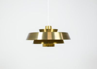 Nova pendant light jo hammer borg fog & mørup brass