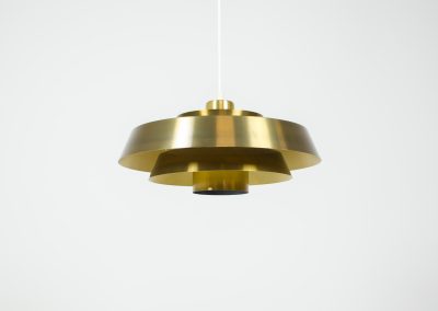 Nova pendant light jo hammer borg fog & mørup brass