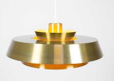 Nova pendant light jo hammer borg fog & mørup brass