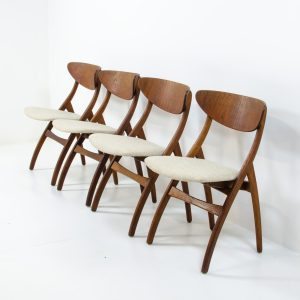 Danish dining chairs nexo mobelfabrik teak oak