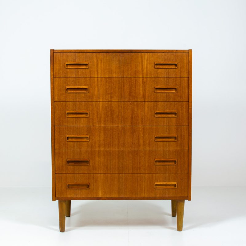 Borge seindal p westergaard dresser chest of drawers teak