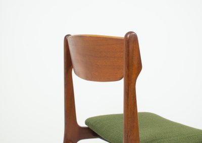 Erik buch teak vintage danish dining chairs