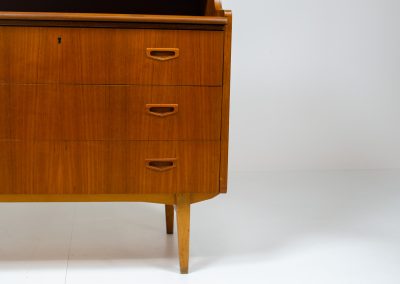 teak secretary desk swedish egon ostergaard smi svenk