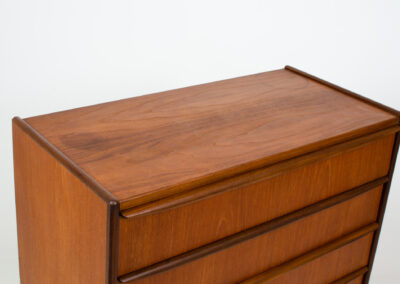 danish tallboy dresser bigboy chest of drawers teak vintage
