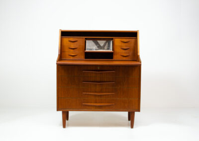 teak secretary harry ostergaard randers mobelfabrik denmark