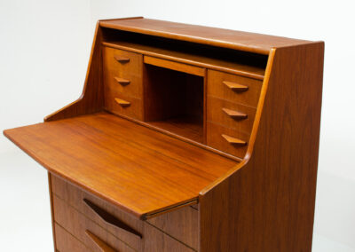 teak secretary harry ostergaard randers mobelfabrik denmark