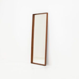 rosewood danish wall mirror vintage