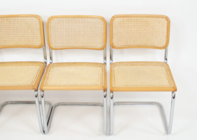 Italian wicker chairs cesca marcel breuer