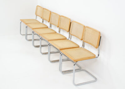 Italian wicker chairs cesca marcel breuer