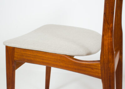 teak Danish dining chairs thorso mobelfabrik