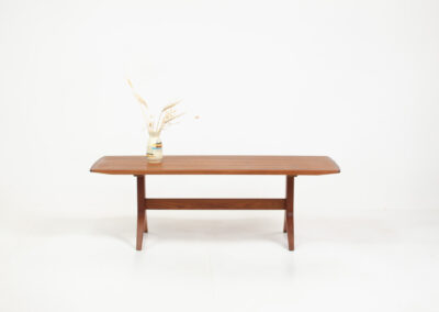 Danish coffee table johannes andersen teak vintage design furniture
