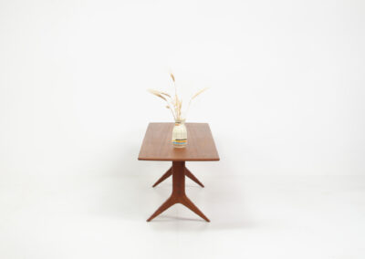 Danish coffee table johannes andersen teak vintage design furniture