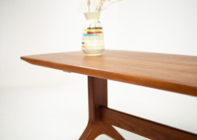 Danish coffee table johannes andersen teak vintage design furniture