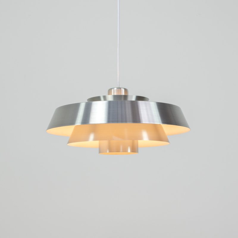 Nova pendant light jo hammerborg fog & morup aluminium danish lighting design