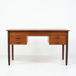Danish mid century desk in teak vintage