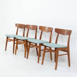 findahl dining chairs danish teak