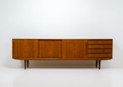 vintage teak sideboard wilh schauman finland dresser credenza