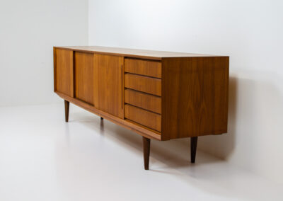 vintage teak sideboard wilh schauman finland dresser credenza