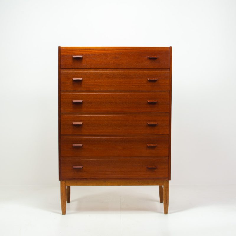 tallboy chest of drawers danish poul volther munch mobler