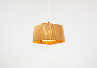 Temde leuchten ceiling pendant light sisal teak