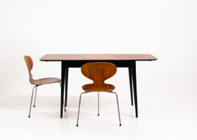 alfred hendrickx for belform bubinga modernist dining table