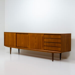 vintage teak sideboard wilh schauman finland dresser credenza