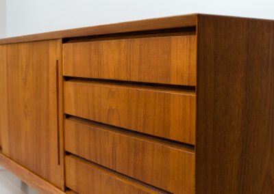 vintage teak sideboard wilh schauman finland dresser credenza