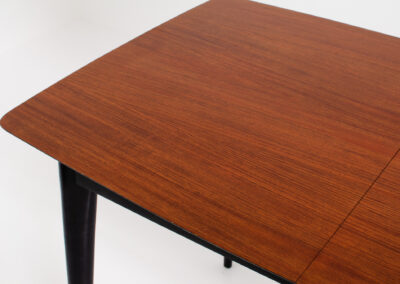 alfred hendrickx for belform bubinga modernist dining table