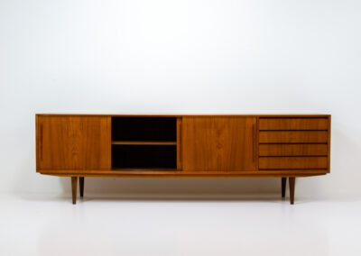 vintage teak sideboard wilh schauman finland dresser credenza