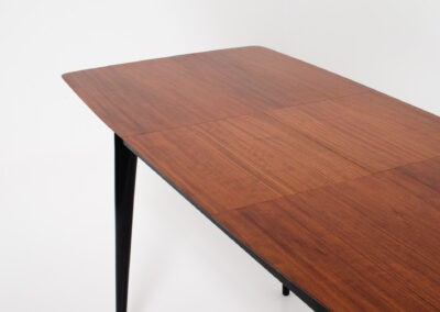 alfred hendrickx for belform bubinga modernist dining table