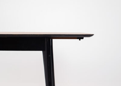 alfred hendrickx for belform bubinga modernist dining table