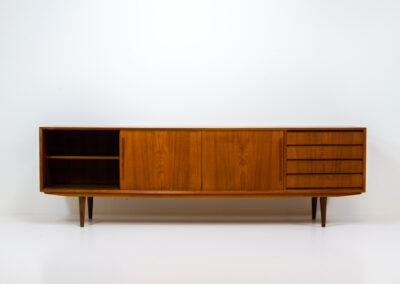 vintage teak sideboard wilh schauman finland dresser credenza
