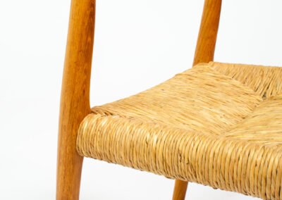 N.O. Niels Otto Moller model 77 dining charis danish teak