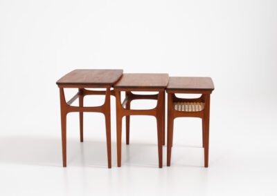 model no 15 nesting tables erling torvits heltborg mobler danish design midecntury modern
