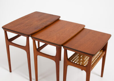 model no 15 nesting tables erling torvits heltborg mobler danish design midecntury modern