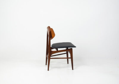 Hamar dining chairs teak louis van teeffelen wébé dutch design