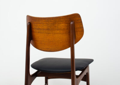 Hamar dining chairs teak louis van teeffelen wébé dutch design