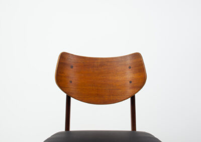 Hamar dining chairs teak louis van teeffelen wébé dutch design