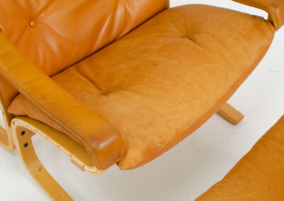 Ingmar relling westnofa siesta lounge chair and ottoman