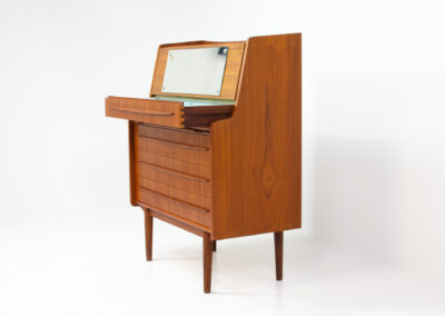 teak secretary gunnar falsig holstebro danish design