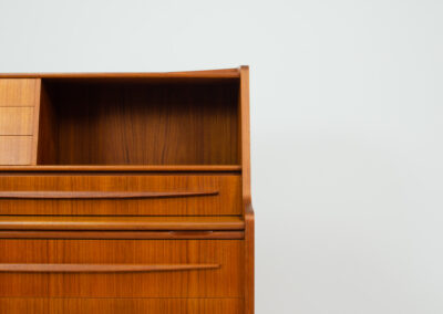 teak secretary gunnar falsig holstebro danish design