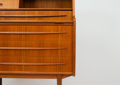 teak secretary gunnar falsig holstebro danish design